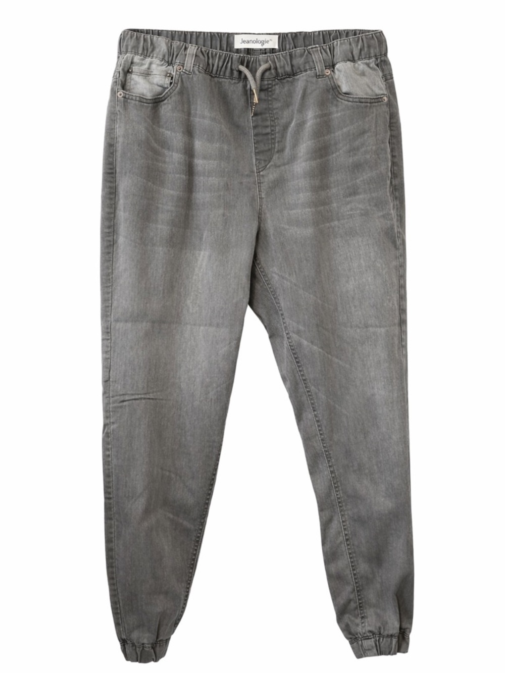 Jeanologie Grey Jogger Jeans Size 38 Stretch Denim